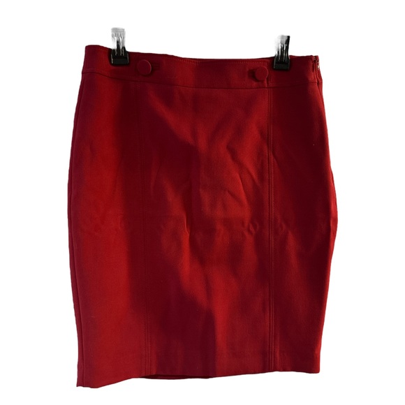 Red suit skirt size 10 - Picture 1 of 5